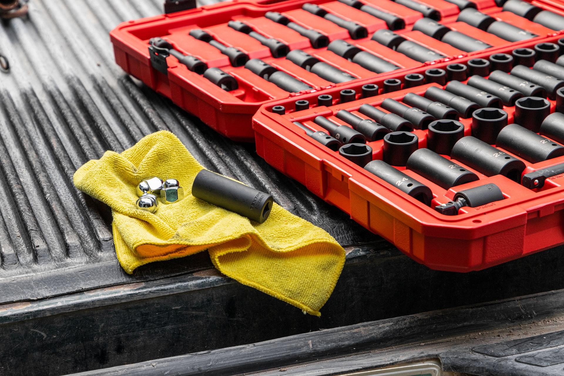 Taller de reparación con equipos Kärcher